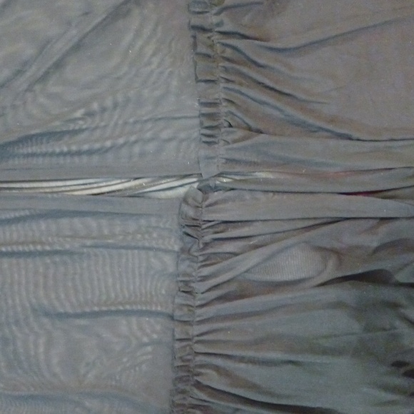 KILLSTAR WIDOWS TEARS ROBE XXL SHEER MESH DRAWSTRING WAIST SACRED HEART ON CHEST - Picture 15 of 17